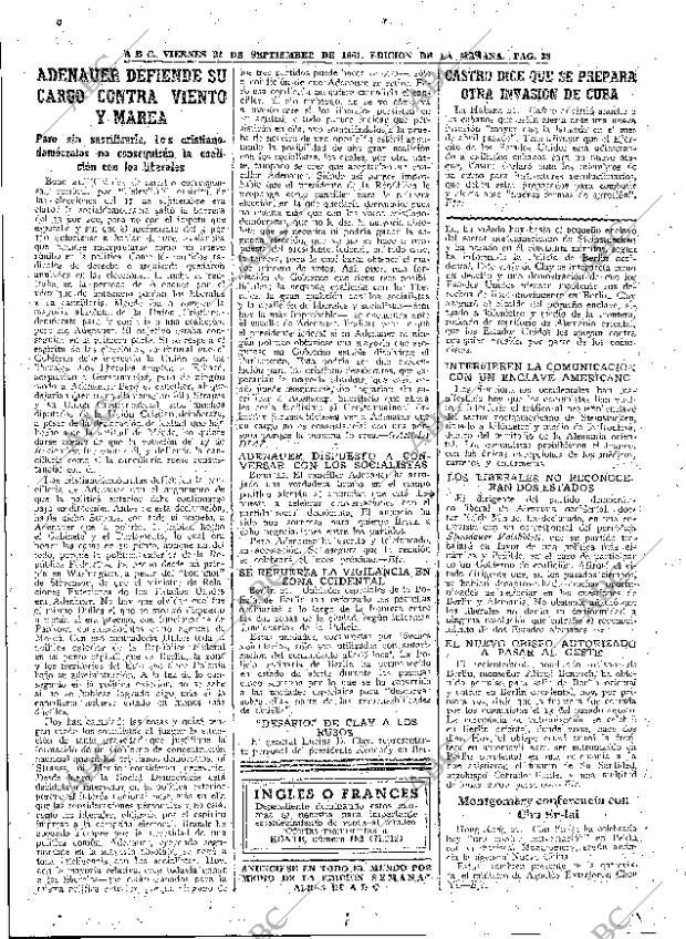 ABC MADRID 22-09-1961 página 38