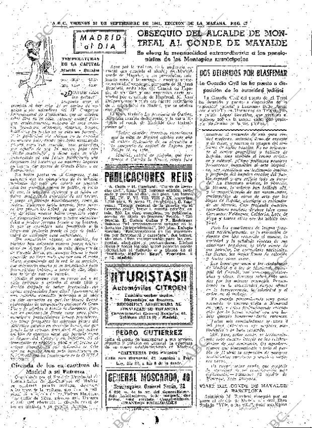 ABC MADRID 22-09-1961 página 47