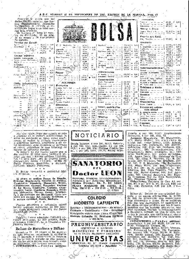 ABC MADRID 22-09-1961 página 57