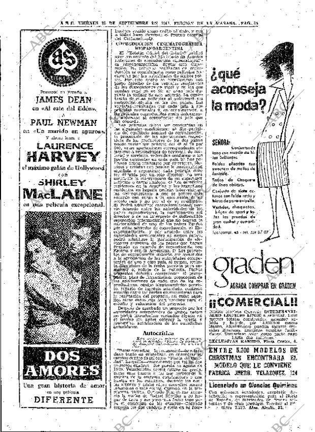 ABC MADRID 22-09-1961 página 60