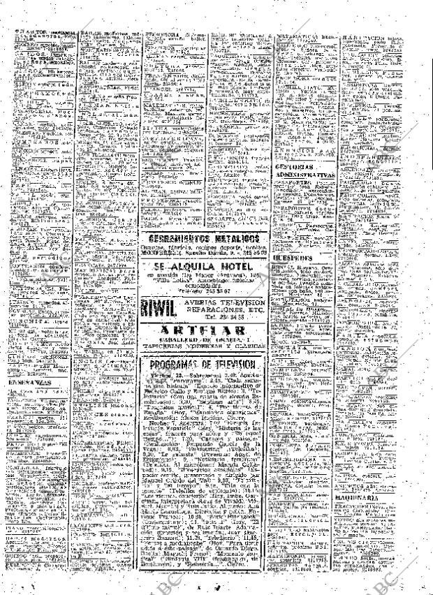 ABC MADRID 22-09-1961 página 67