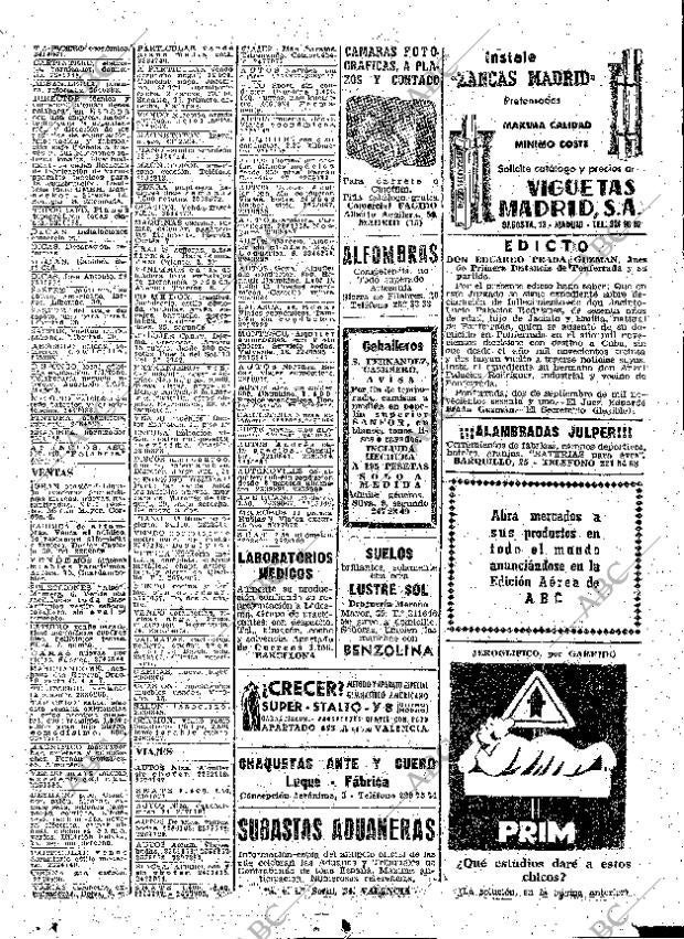 ABC MADRID 22-09-1961 página 69