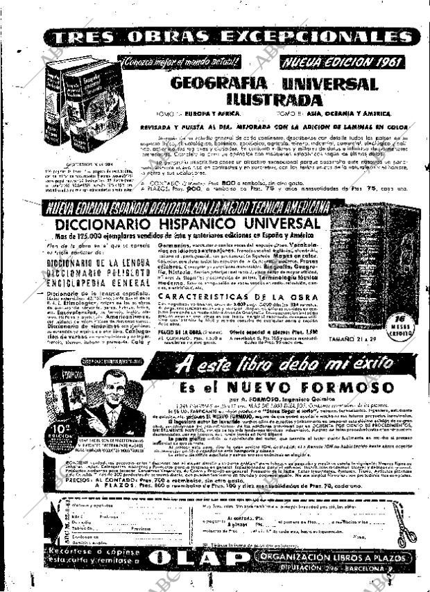 ABC MADRID 22-09-1961 página 72