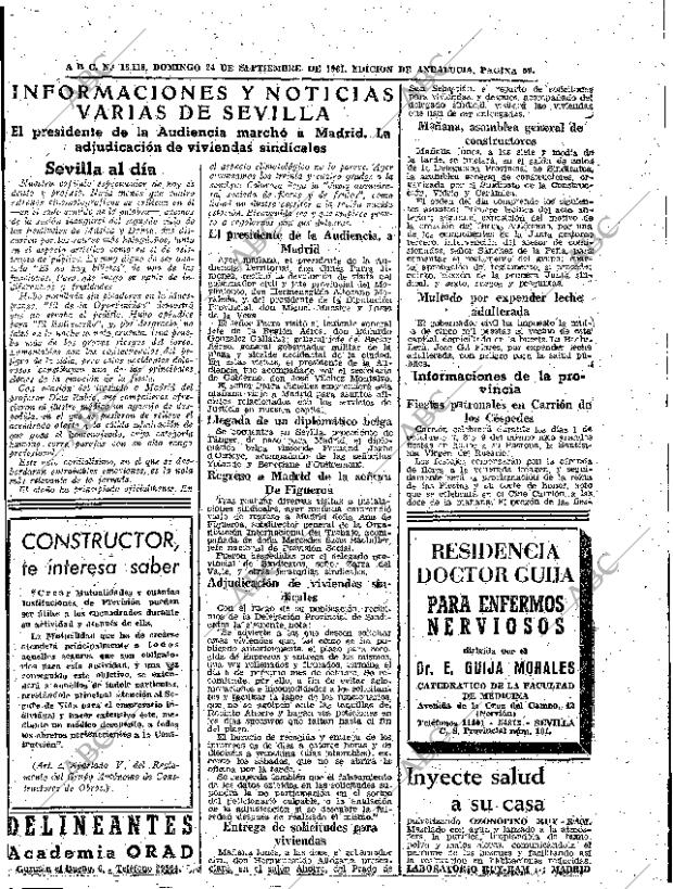 ABC SEVILLA 24-09-1961 página 59