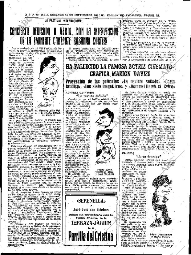 ABC SEVILLA 24-09-1961 página 71