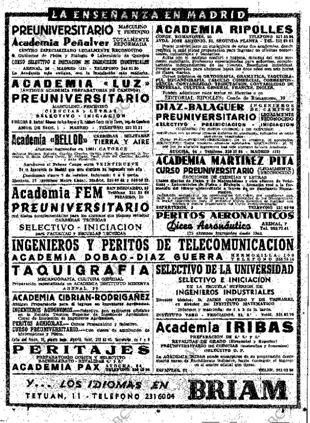 ABC MADRID 27-09-1961 página 15