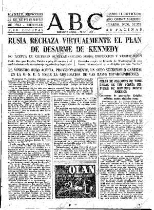 ABC MADRID 27-09-1961 página 23
