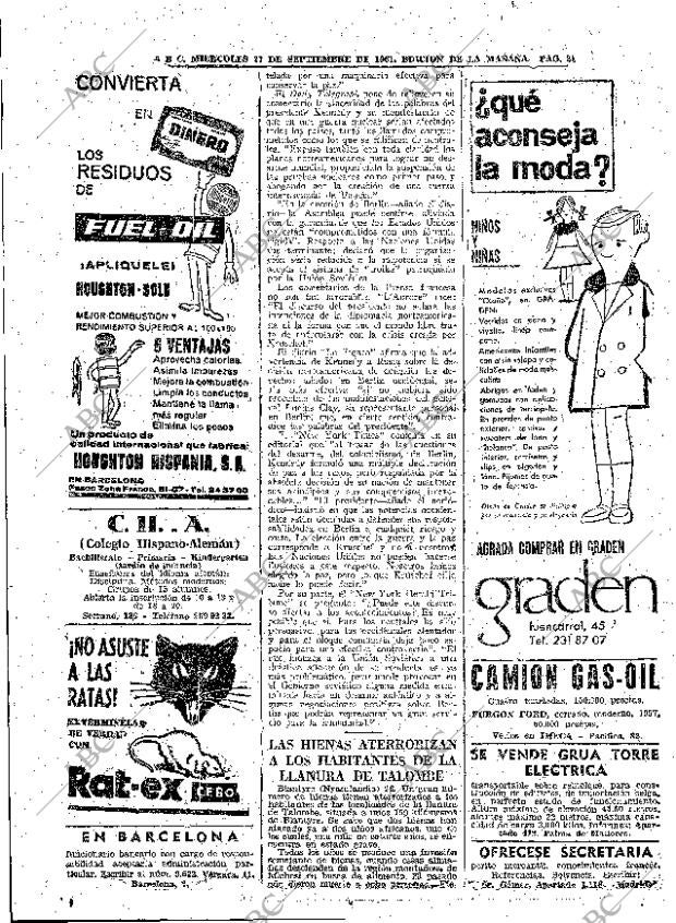 ABC MADRID 27-09-1961 página 26