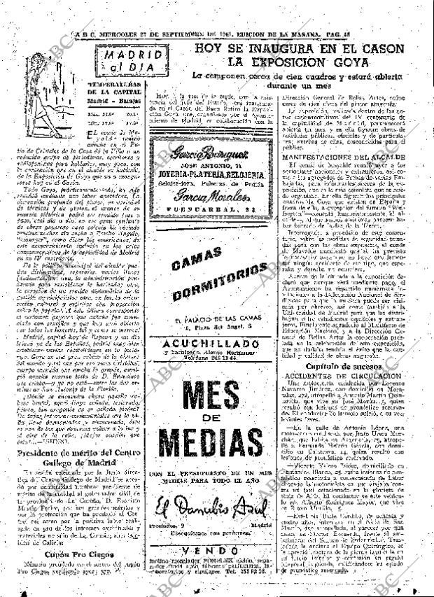 ABC MADRID 27-09-1961 página 45