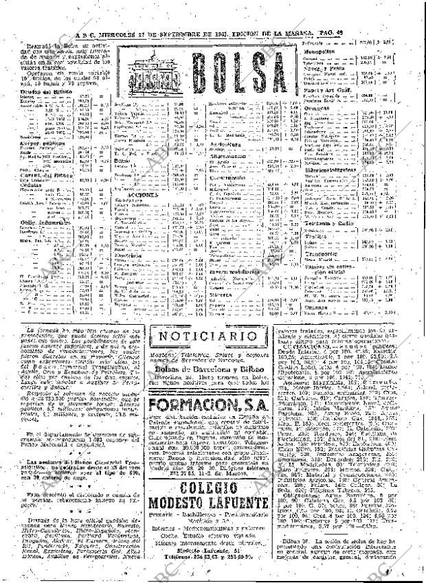 ABC MADRID 27-09-1961 página 49