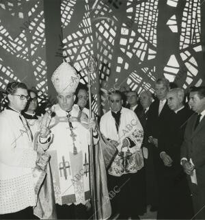 Acto inaugural del Colegio Alemán San Miguel con asistencia de destacadas...