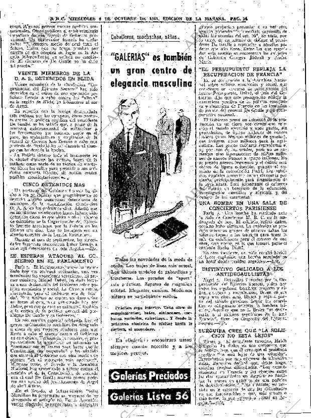ABC MADRID 04-10-1961 página 24