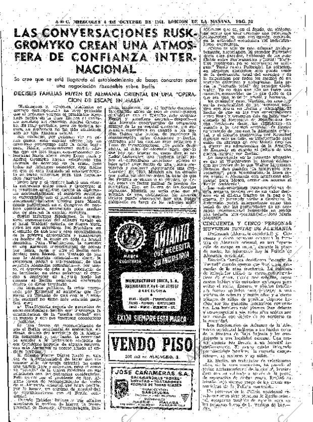 ABC MADRID 04-10-1961 página 26