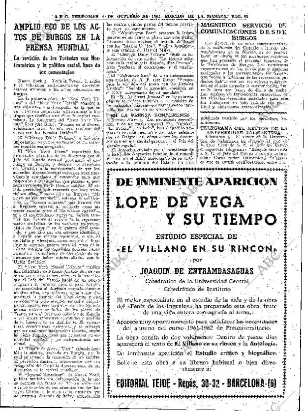 ABC MADRID 04-10-1961 página 31