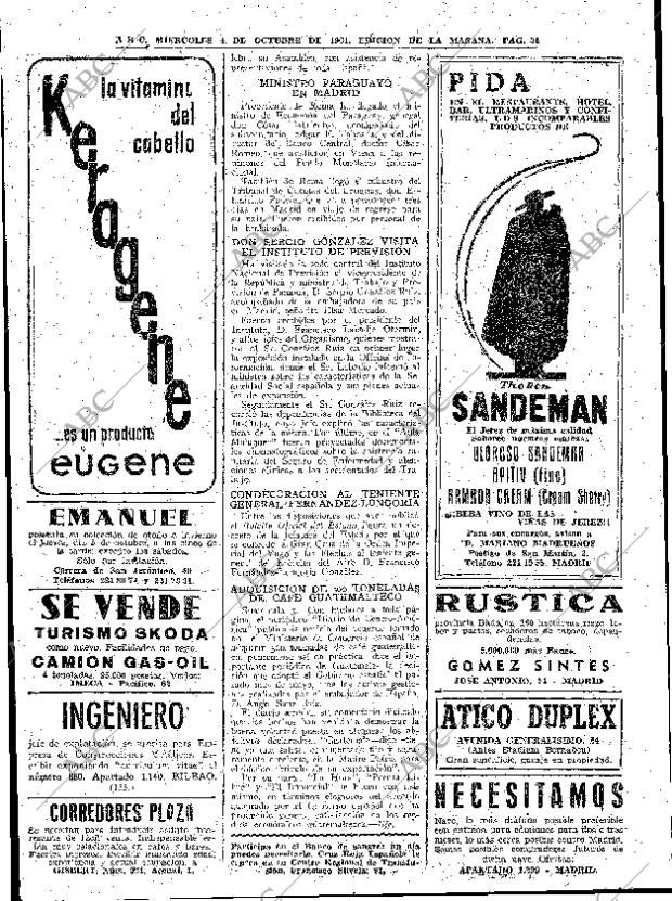 ABC MADRID 04-10-1961 página 34