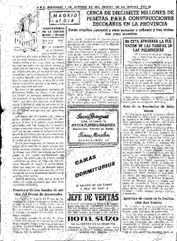 ABC MADRID 04-10-1961 página 41