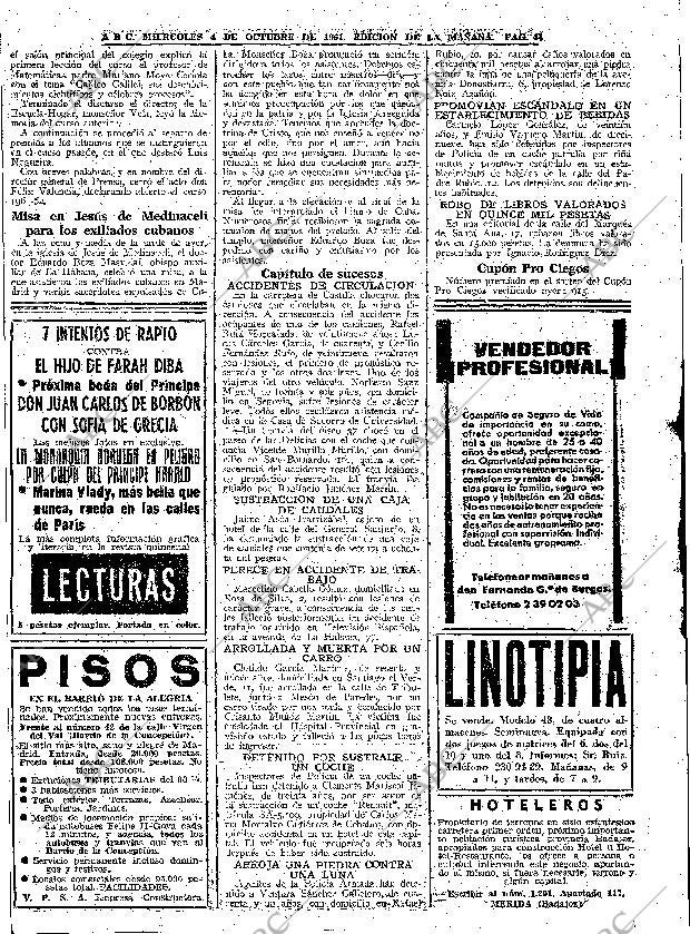 ABC MADRID 04-10-1961 página 42