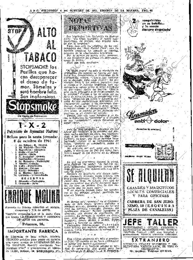 ABC MADRID 04-10-1961 página 44
