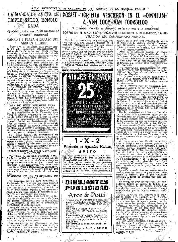 ABC MADRID 04-10-1961 página 45