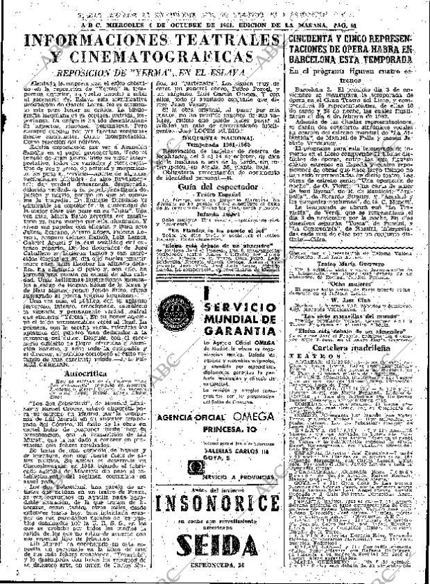 ABC MADRID 04-10-1961 página 49