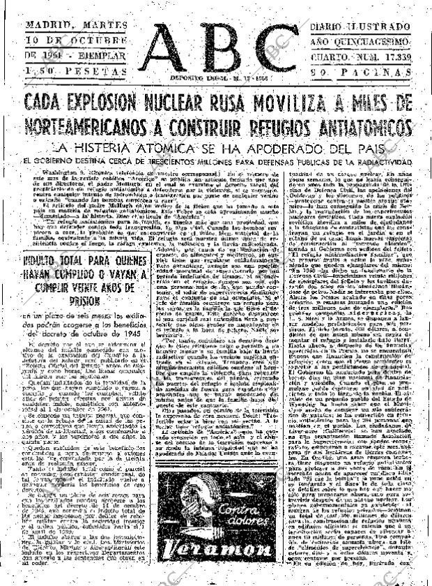 ABC MADRID 10-10-1961 página 29