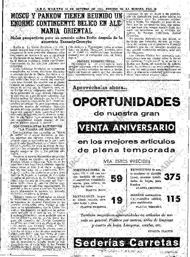 ABC MADRID 10-10-1961 página 31