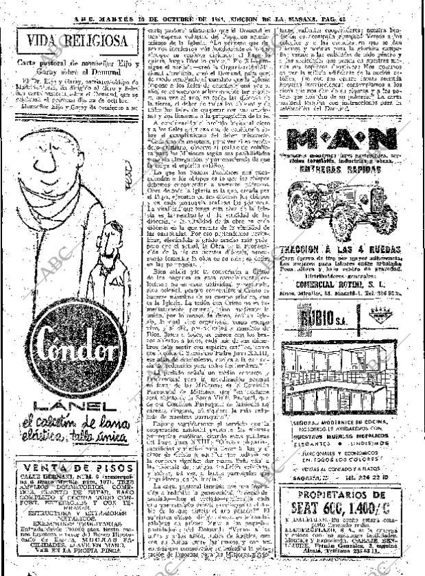 ABC MADRID 10-10-1961 página 40