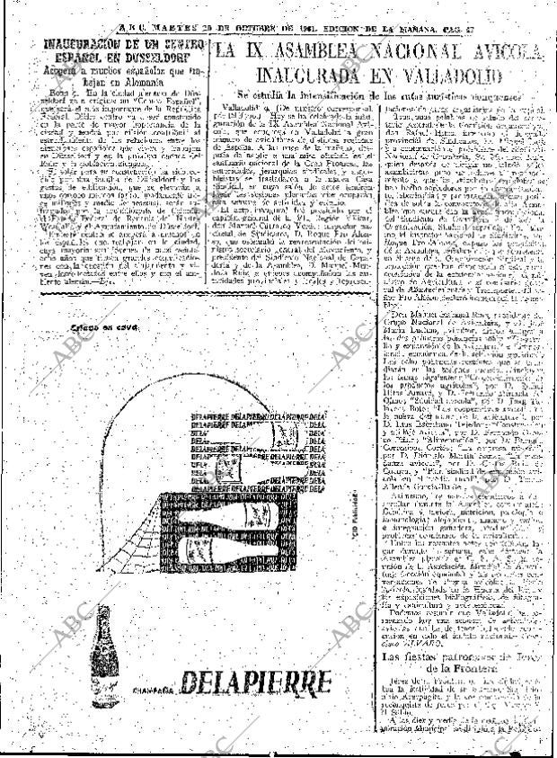 ABC MADRID 10-10-1961 página 45