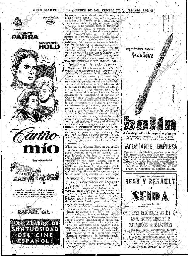 ABC MADRID 10-10-1961 página 46