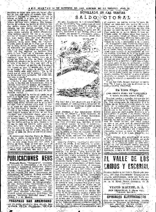 ABC MADRID 10-10-1961 página 52