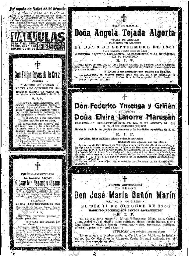 ABC MADRID 10-10-1961 página 74