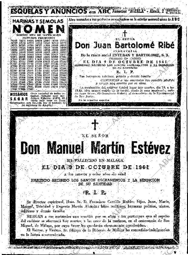 ABC MADRID 10-10-1961 página 75