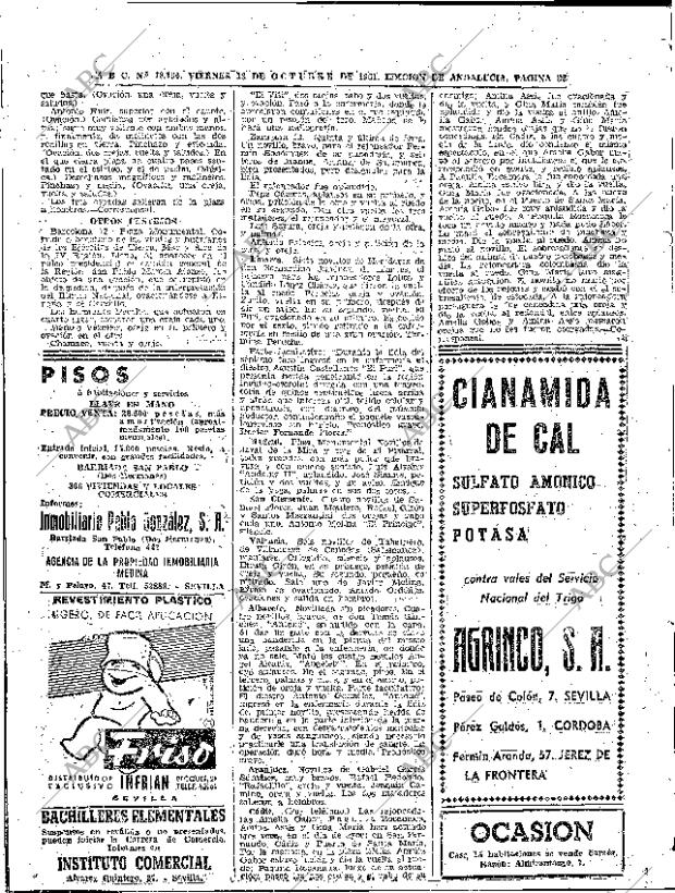 ABC SEVILLA 13-10-1961 página 32