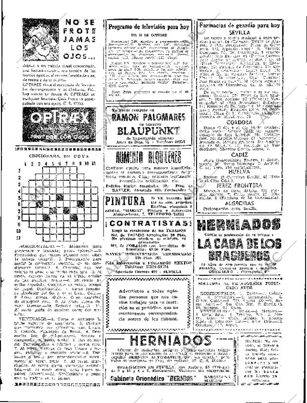 ABC SEVILLA 13-10-1961 página 43