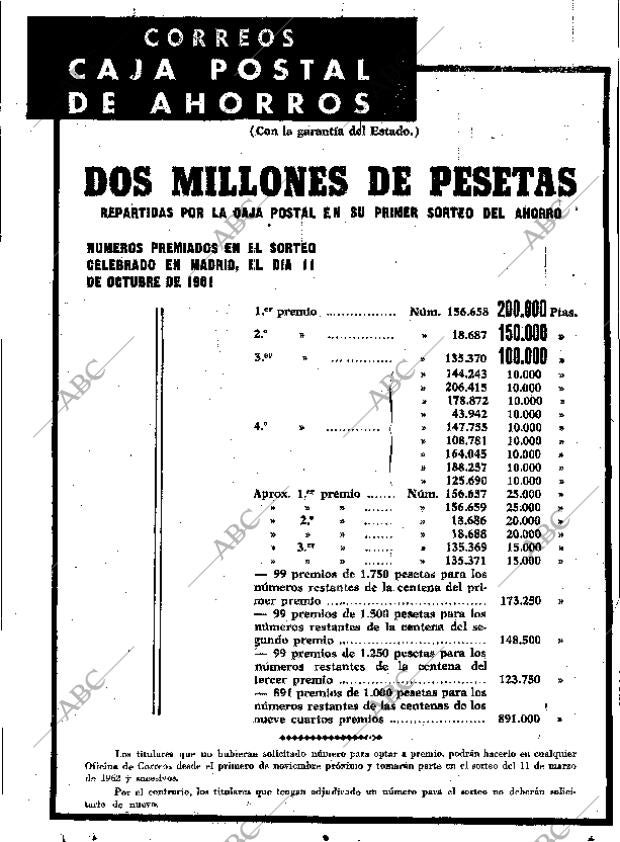 ABC MADRID 14-10-1961 página 29
