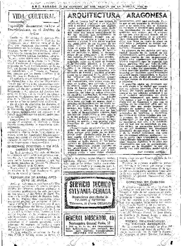 ABC MADRID 14-10-1961 página 69