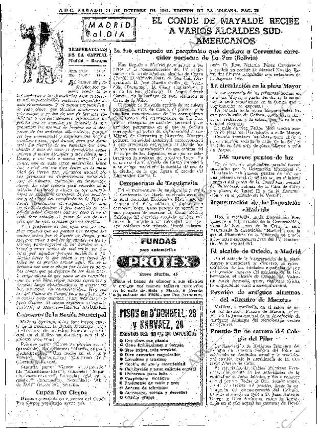 ABC MADRID 14-10-1961 página 75