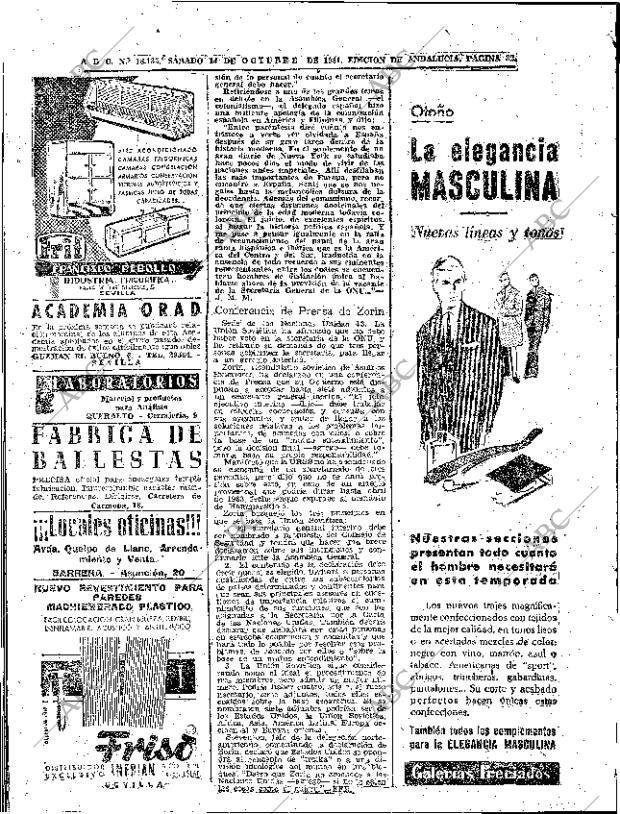 ABC SEVILLA 14-10-1961 página 32