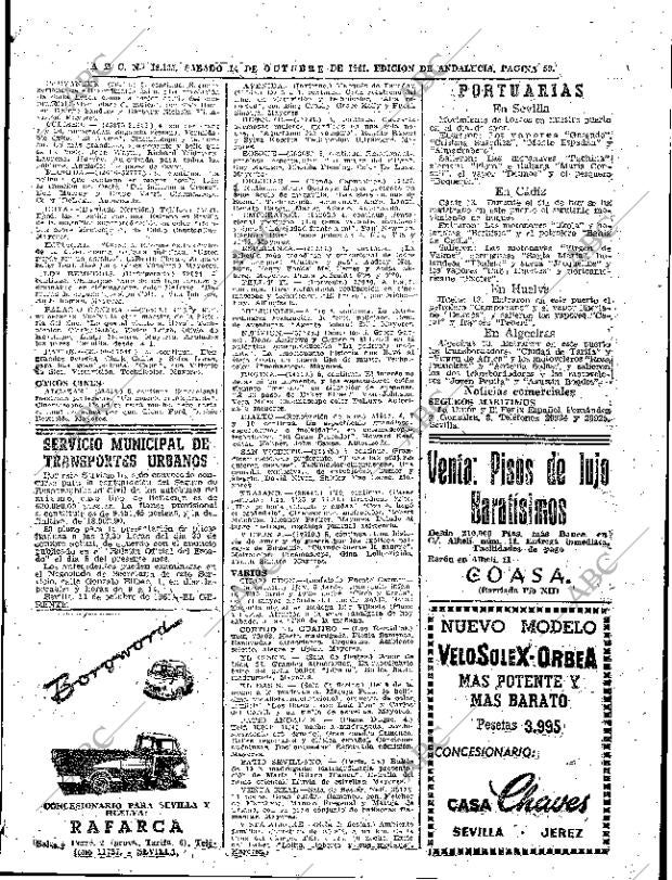 ABC SEVILLA 14-10-1961 página 59