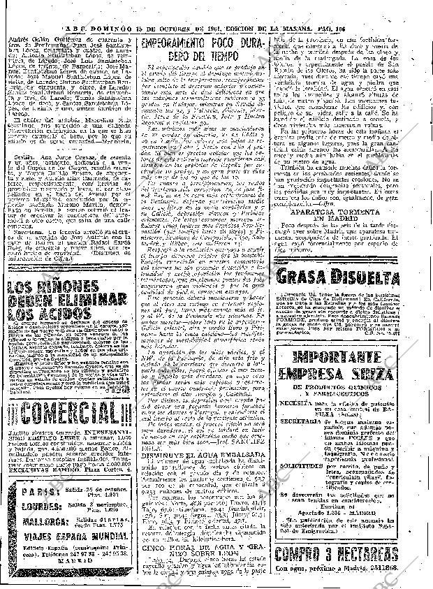 ABC MADRID 15-10-1961 página 106