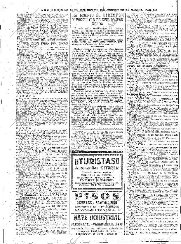 ABC MADRID 15-10-1961 página 109