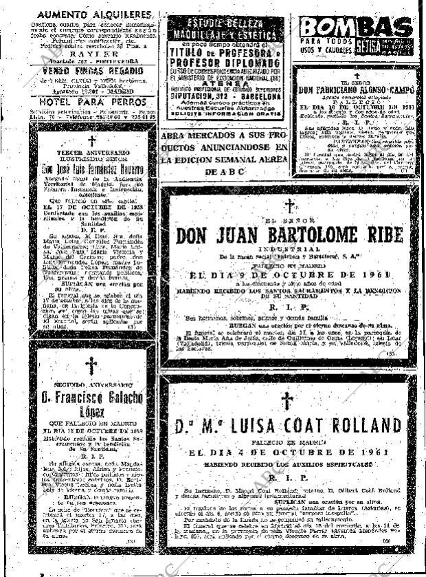 ABC MADRID 15-10-1961 página 121