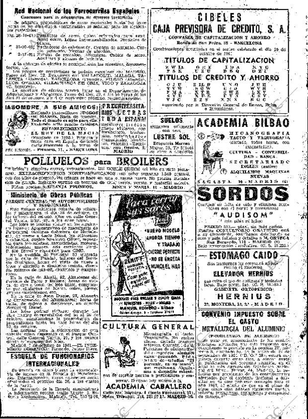 ABC MADRID 15-10-1961 página 122