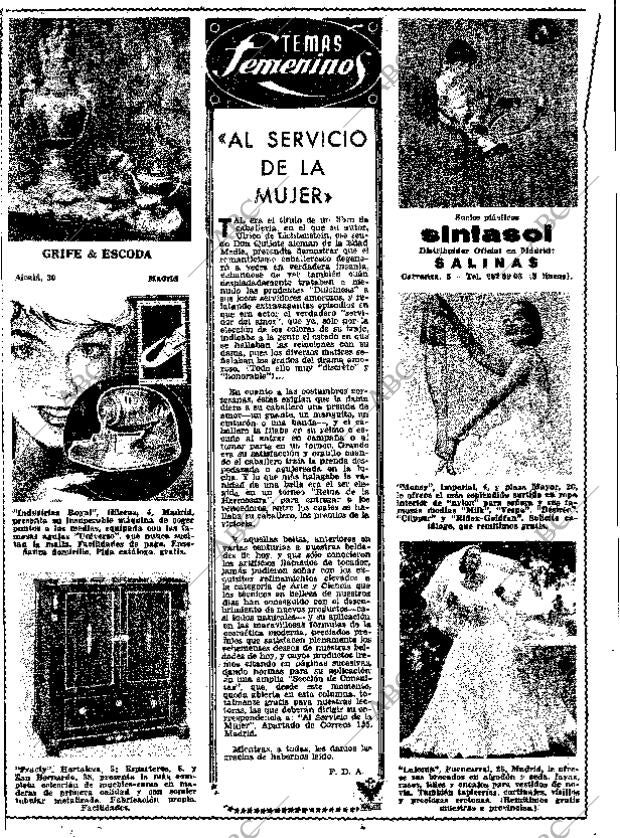 ABC MADRID 15-10-1961 página 29
