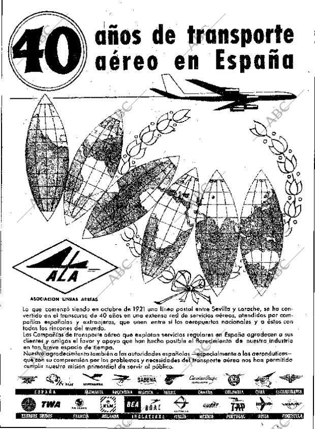 ABC MADRID 15-10-1961 página 38