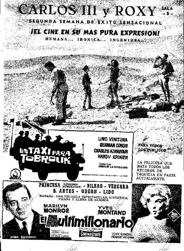 ABC MADRID 15-10-1961 página 73