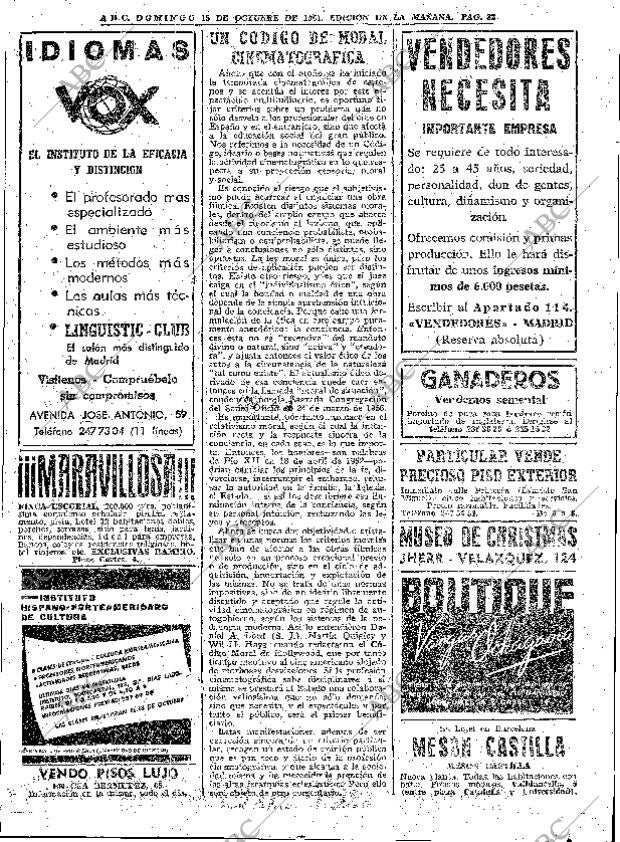 ABC MADRID 15-10-1961 página 82