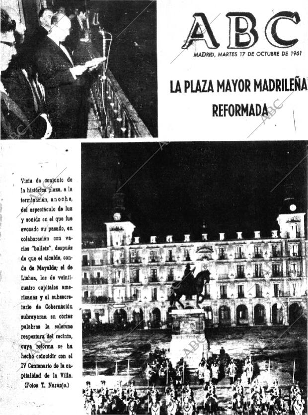 ABC MADRID 17-10-1961 página 1