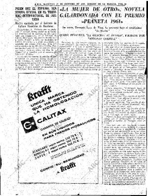 ABC MADRID 17-10-1961 página 39