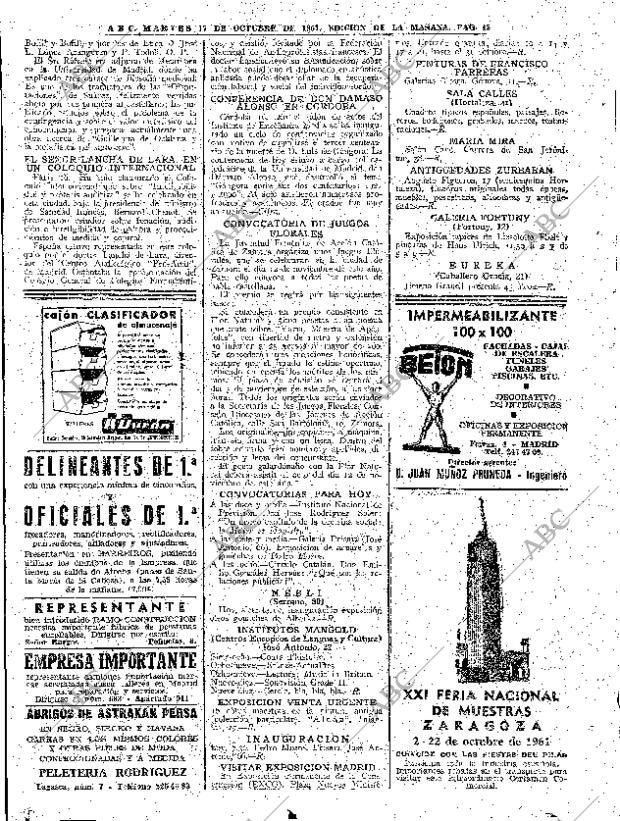 ABC MADRID 17-10-1961 página 42